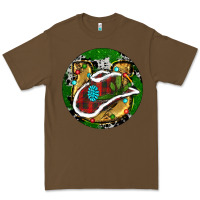 Cacao Cowboy Christmas Premium Tee - RanaPortraitStore