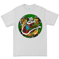 Dove Grey Cowboy Christmas Premium Tee - RanaPortraitStore