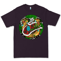 Plum Cowboy Christmas Premium Tee - RanaPortraitStore