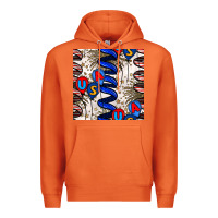 Carrot usa balloons seamless pattern Premium Hoodie - BundleAndBundleShop