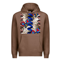 Chestnut usa balloons seamless pattern Premium Hoodie - BundleAndBundleShop