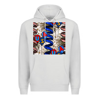 Dove Grey usa balloons seamless pattern Premium Hoodie - BundleAndBundleShop