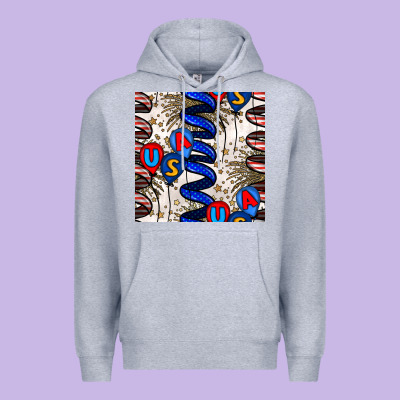 Usa Balloons Seamless Pattern Premium Hoodie Designed By Bundleandbundleshop