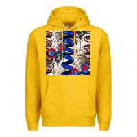 Lemon usa balloons seamless pattern Premium Hoodie - BundleAndBundleShop