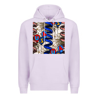 Lilac usa balloons seamless pattern Premium Hoodie - BundleAndBundleShop