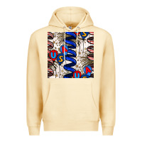 Pina Colada usa balloons seamless pattern Premium Hoodie - BundleAndBundleShop