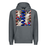 Rock usa balloons seamless pattern Premium Hoodie - BundleAndBundleShop