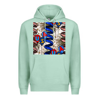Seafoam usa balloons seamless pattern Premium Hoodie - BundleAndBundleShop