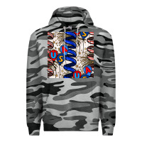 Slate Camo usa balloons seamless pattern Premium Hoodie - BundleAndBundleShop