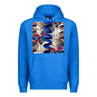 True Royal usa balloons seamless pattern Premium Hoodie - BundleAndBundleShop