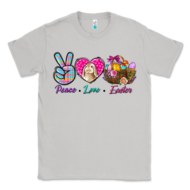 Peace Love Easter Classic Tee by NancyCooperArtShop | Teevron