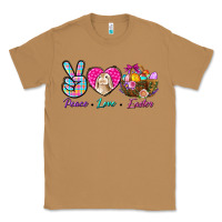 Toasted Coconut Peace love Easter Classic Tee - NancyCooperArtShop