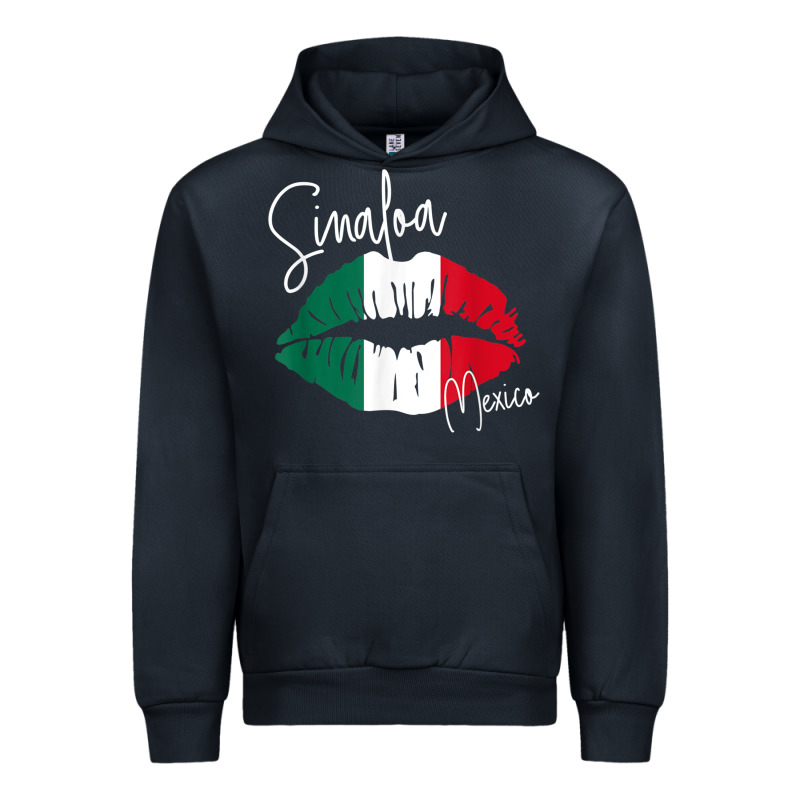 Ggt Travel Souvenir Style Sinaloa Mx Flag Lips Urban Hoodie by trangStudio | Teevron