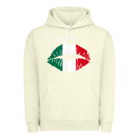Pigment Pistachio GGT Travel Souvenir Style SINALOA MX Flag Lips Urban Hoodie - trangStudio