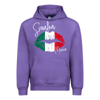 Tulip GGT Travel Souvenir Style SINALOA MX Flag Lips Urban Hoodie - trangStudio