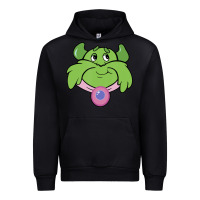 Black Candy Land Halloween Plumpy Big Face Urban Hoodie - trangStudio