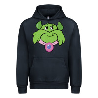 Navy Candy Land Halloween Plumpy Big Face Urban Hoodie - trangStudio