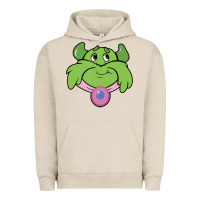 Pigment French Oak Candy Land Halloween Plumpy Big Face Urban Hoodie - trangStudio