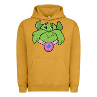 Pigment Peanut Butter Candy Land Halloween Plumpy Big Face Urban Hoodie - trangStudio