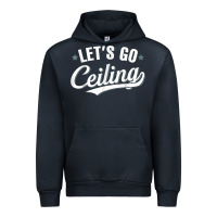 Navy Lets Go Ceiling Fan Halloween Urban Hoodie - trangStudio