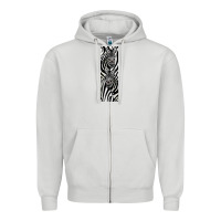 Zebra Zipper Hoodie | Teevron
