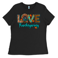 Black love thanksgiving turkey Ladies Tee - RanaPortraitStore