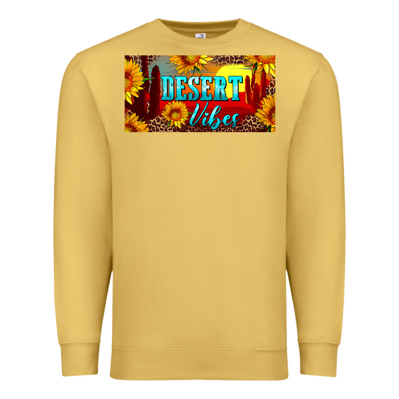 Desert Vibes License Plate Premium Sweatshirt by Artiststas | Teevron