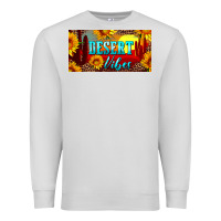 Dove Grey desert vibes license plate Premium Sweatshirt - Artiststas
