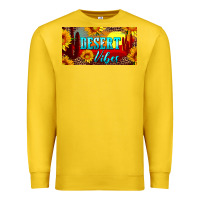 Lemon desert vibes license plate Premium Sweatshirt - Artiststas