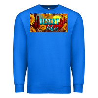 True Royal desert vibes license plate Premium Sweatshirt - Artiststas