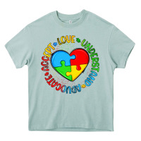 Arona autism awareness puzzle heart love understand advo Heavy Core Tee - Artiststas