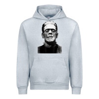 Heather Grey Classic Halloween Monster Horror Movie Frankenstein Monster Urban Hoodie - trangStudio