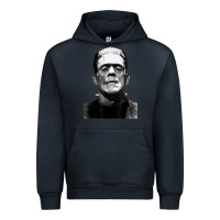 Navy Classic Halloween Monster Horror Movie Frankenstein Monster Urban Hoodie - trangStudio