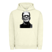 Pigment Pistachio Classic Halloween Monster Horror Movie Frankenstein Monster Urban Hoodie - trangStudio