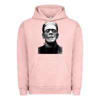 Pigment Salmon Classic Halloween Monster Horror Movie Frankenstein Monster Urban Hoodie - trangStudio