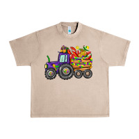 Mardi Gras Tractor Urban Heavy Tee | Teevron
