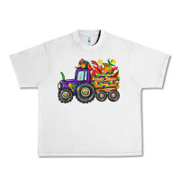 Lunar Rock mardi gras tractor Urban Heavy Tee - CowGirlArtShop