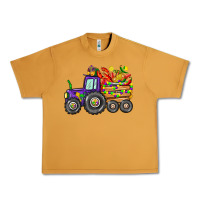 Peanut Butter mardi gras tractor Urban Heavy Tee - CowGirlArtShop