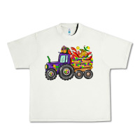 Pistachio mardi gras tractor Urban Heavy Tee - CowGirlArtShop