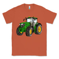 Copper western farm tractor Classic Tee - Artiststas