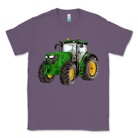 Lavender western farm tractor Classic Tee - Artiststas
