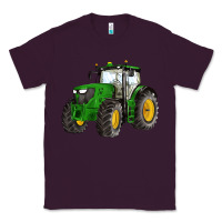 Plum western farm tractor Classic Tee - Artiststas
