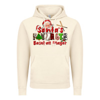 Vintage Artic santas favorite baseball player Vintage Hoodie - CowGirlArtShop