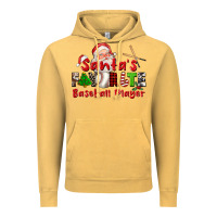 Vintage Mustard santas favorite baseball player Vintage Hoodie - CowGirlArtShop