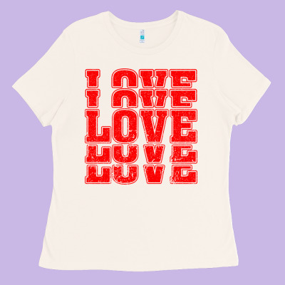 Love Ladies Tee Designed By Bettercallsaul