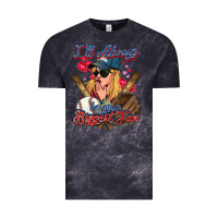 Cloud Black I'll always be your biggest fan Baseball Vintage Tee - HowdyJamesFarm