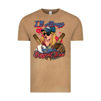 Vintage Camel I'll always be your biggest fan Baseball Vintage Tee - HowdyJamesFarm