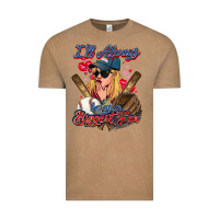 Vintage Coffee I'll always be your biggest fan Baseball Vintage Tee - HowdyJamesFarm