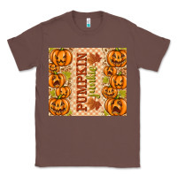 Chestnut Fall Pumpkin Junkie Classic Tee - texasbilliewilder