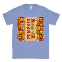 Colony Blue Fall Pumpkin Junkie Classic Tee - texasbilliewilder